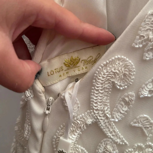 Anthropologie Beaded Wedding Gown - Picture 10 of 13